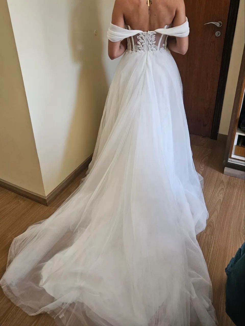 Vestido de noiva off white