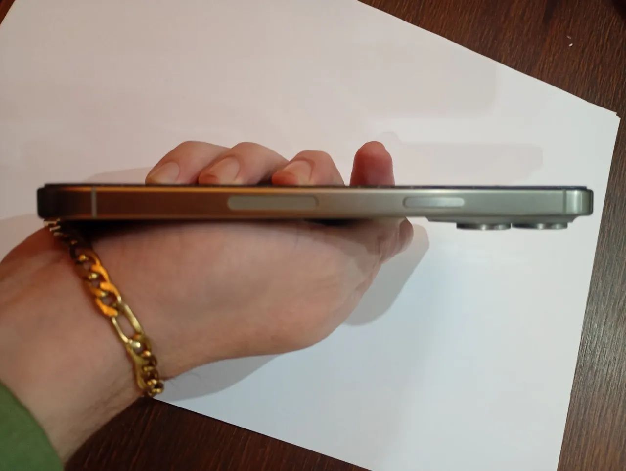 iPhone 15 Pro  Max 512 GB  Cinza Dasert  - Foto 4