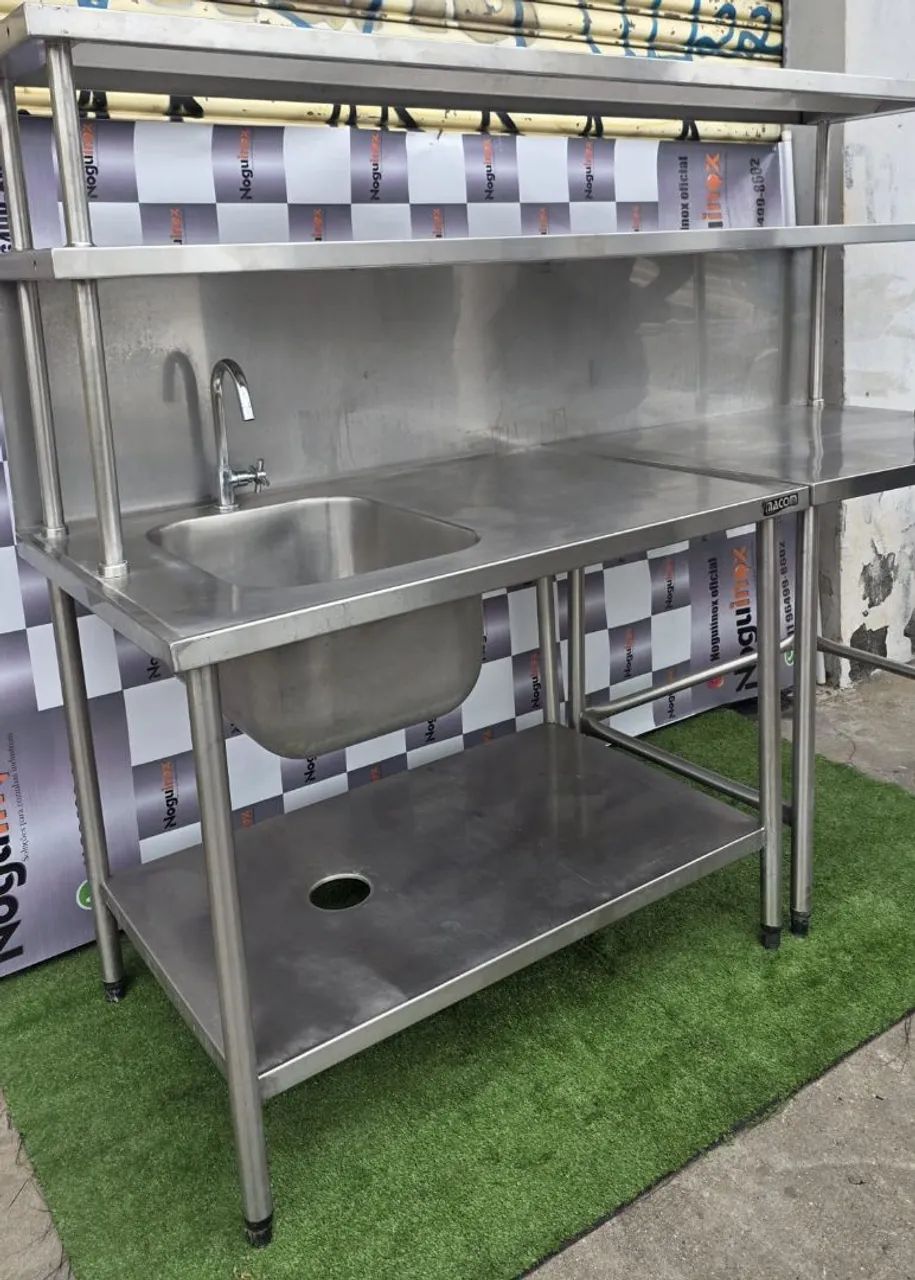 Pia industrial inox 304 - Foto 3