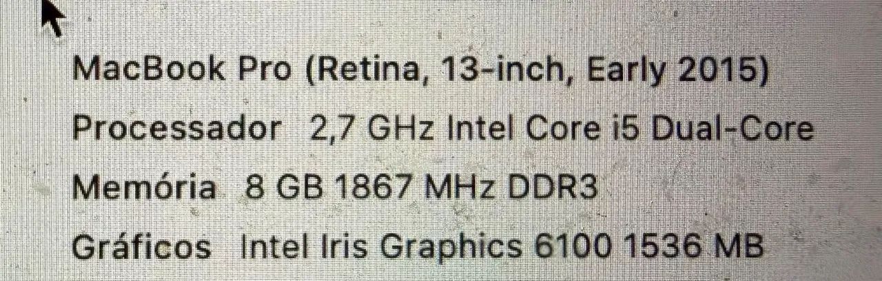 MacBook Pro Retina 13 polegadas  - Foto 5