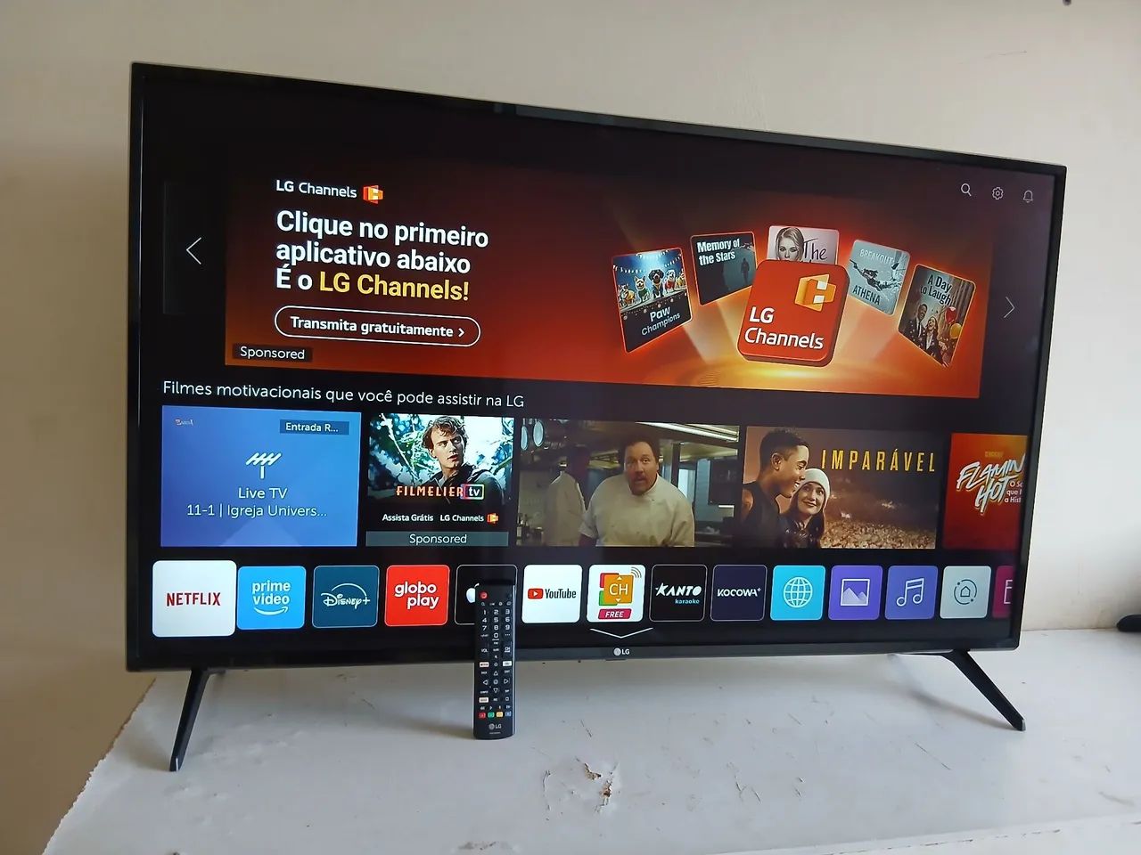 SMART TV GIGANTE DE 50 4K LG 