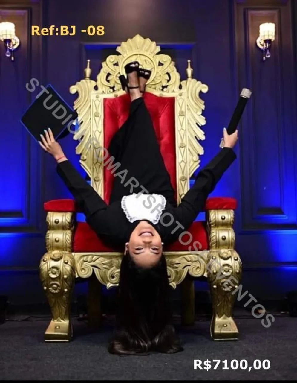 Cadeiras Trono para Formaturas * Debutantes  - Foto 3