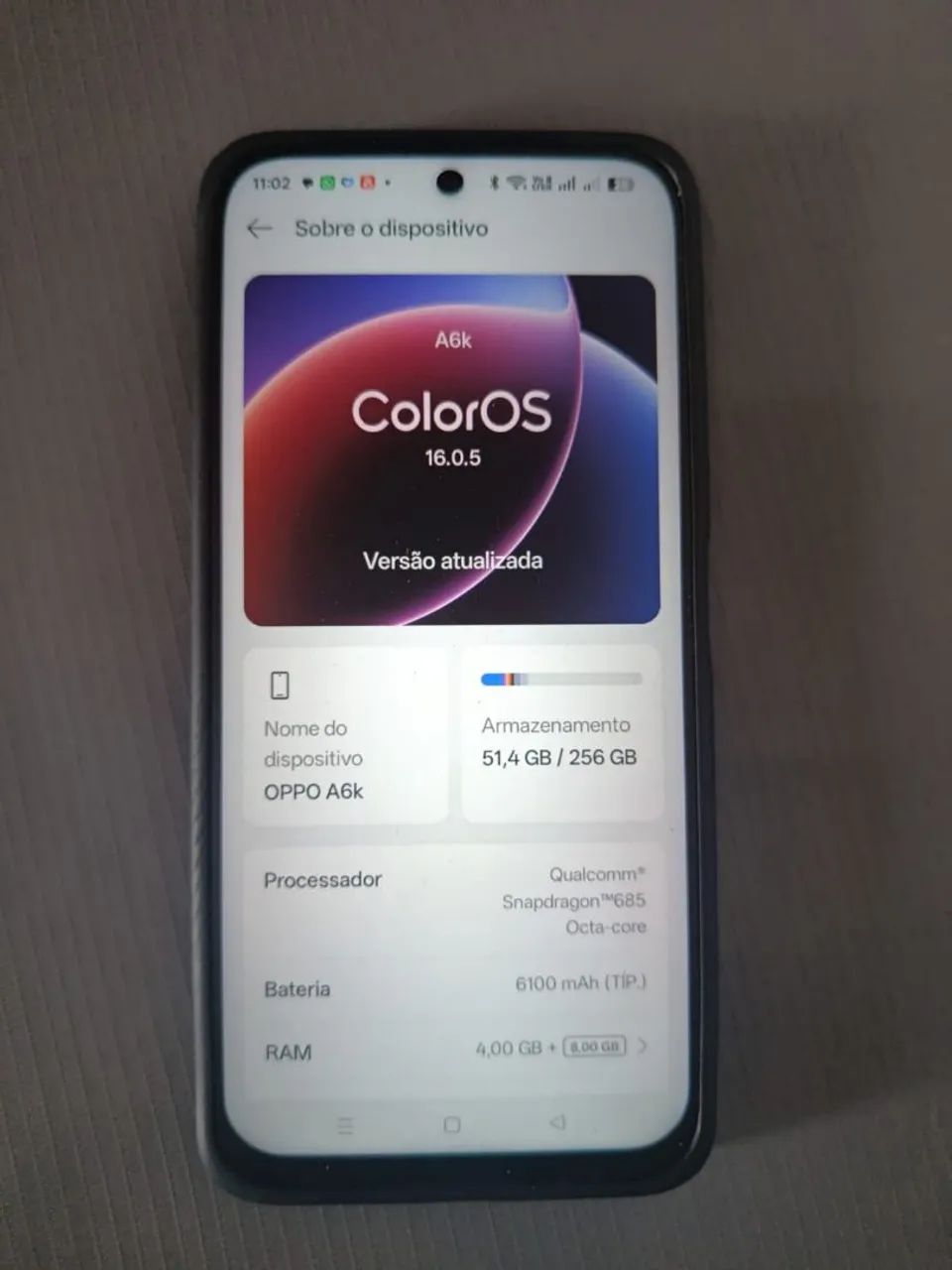 Celular APPO AK6 (Novo)