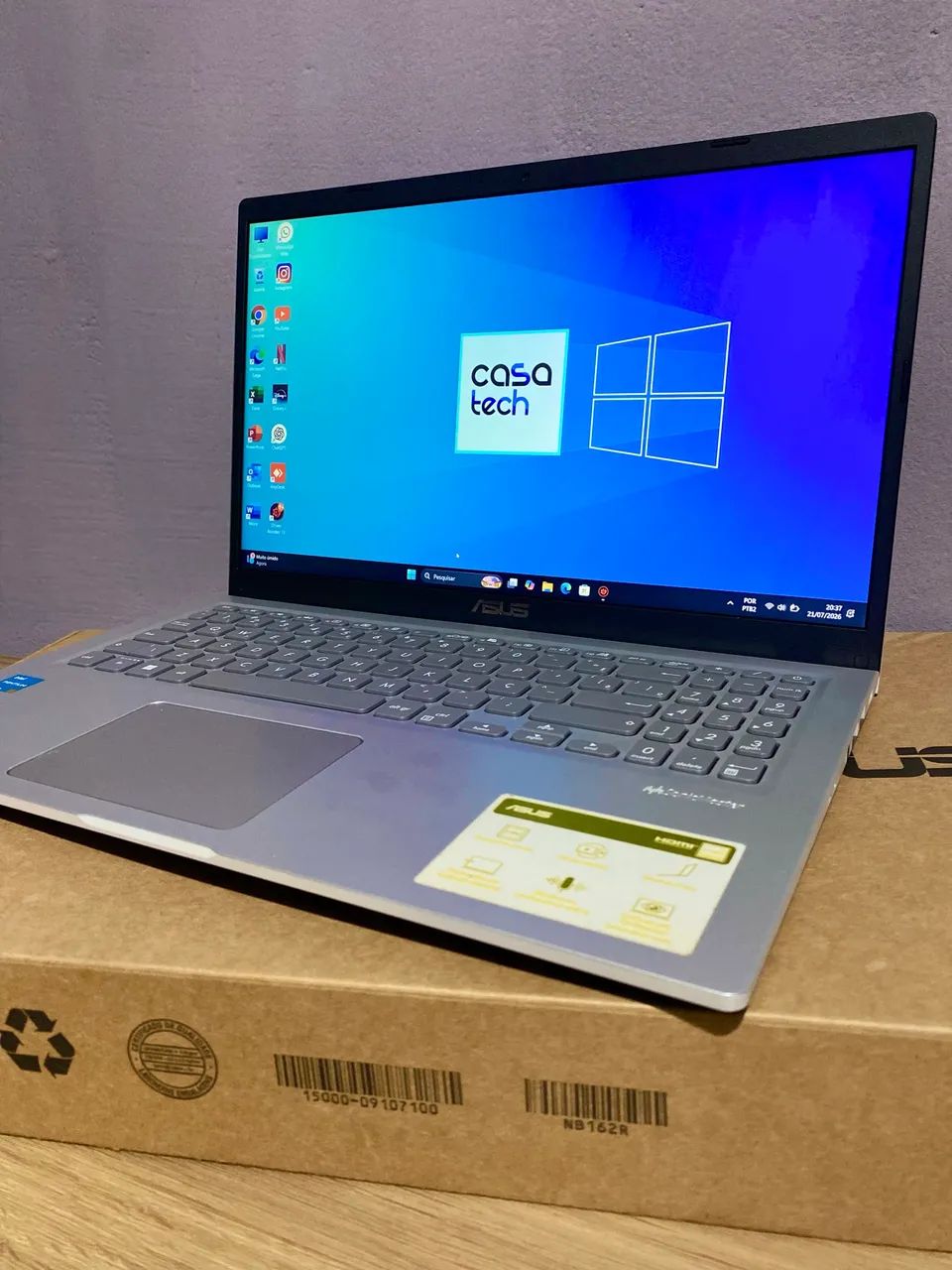 Notebook com todos programas, na garantia, parcelamento no cartão - Foto 2