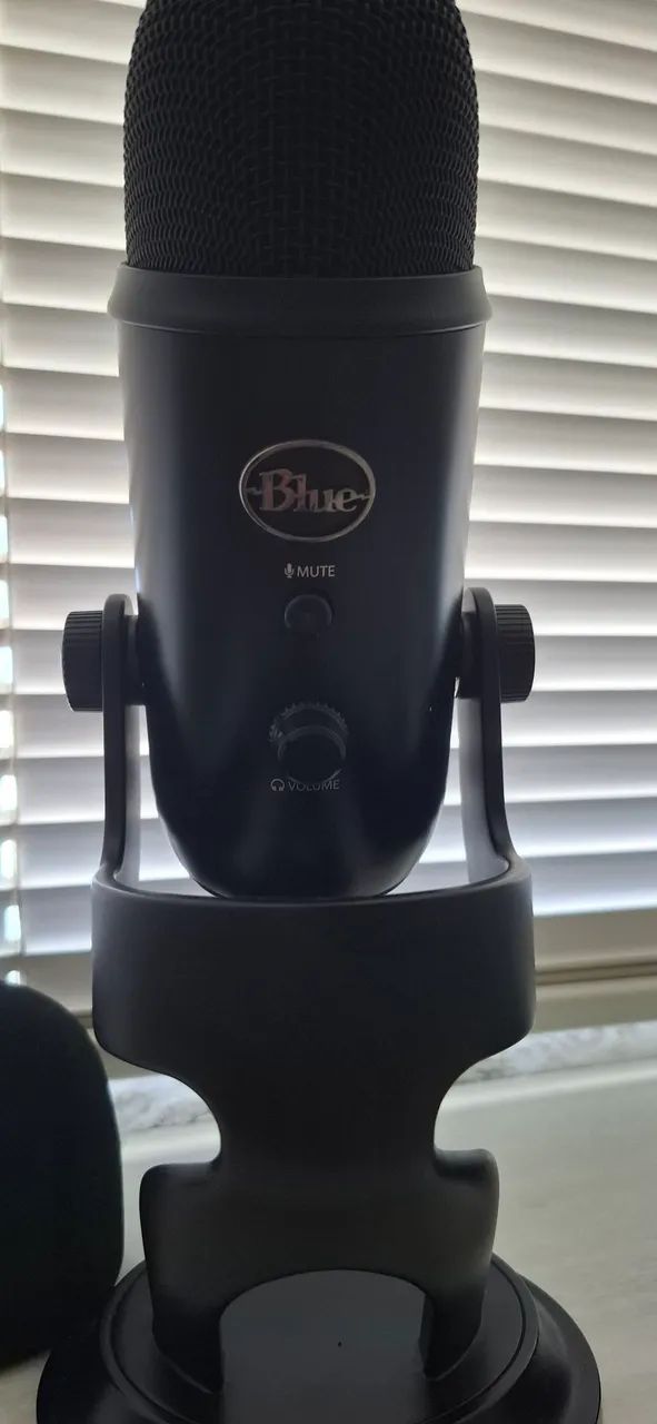 Microfone blue yeti preto  - Foto 4