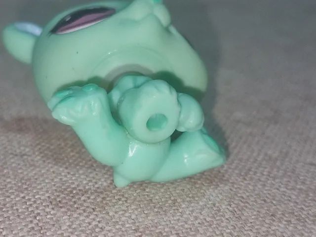 LPS #794 - Urso polar verde com sorvete - Foto 3