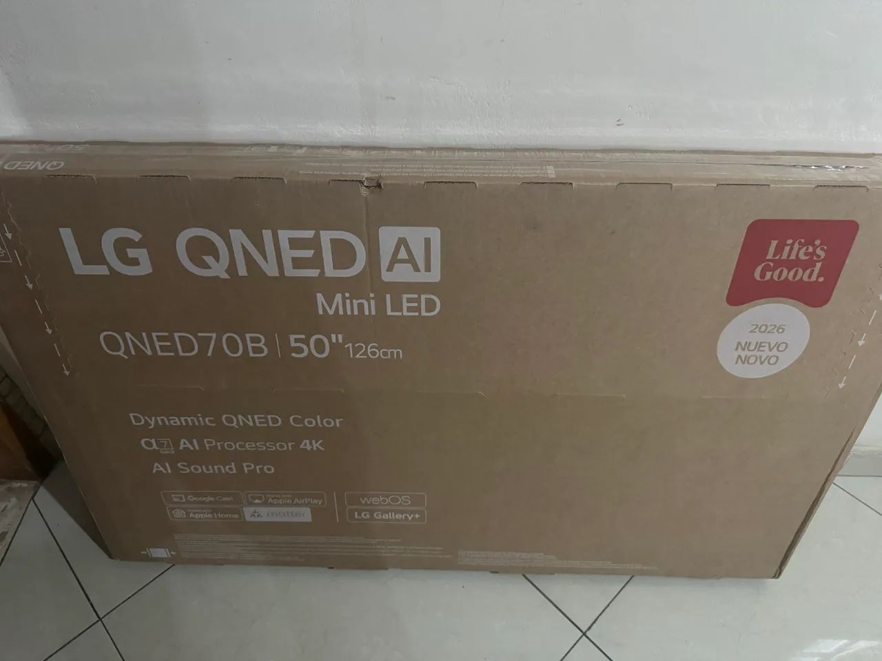 Smart TV 50 LG QNED Mini led 
