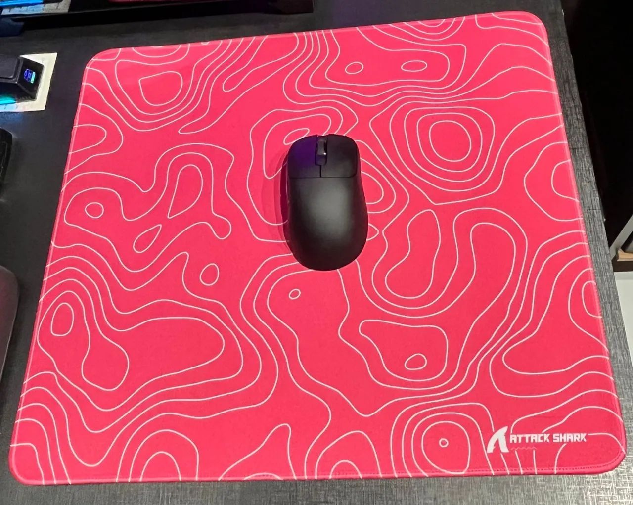 Mousepad Gamer Attack Shark CM02 Rosa  - Foto 3