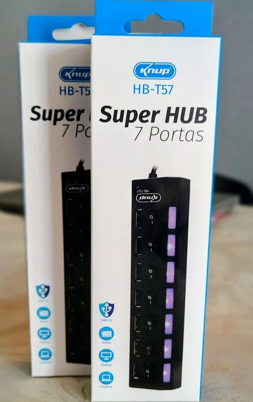 Super Hub 7 portas - Foto 2