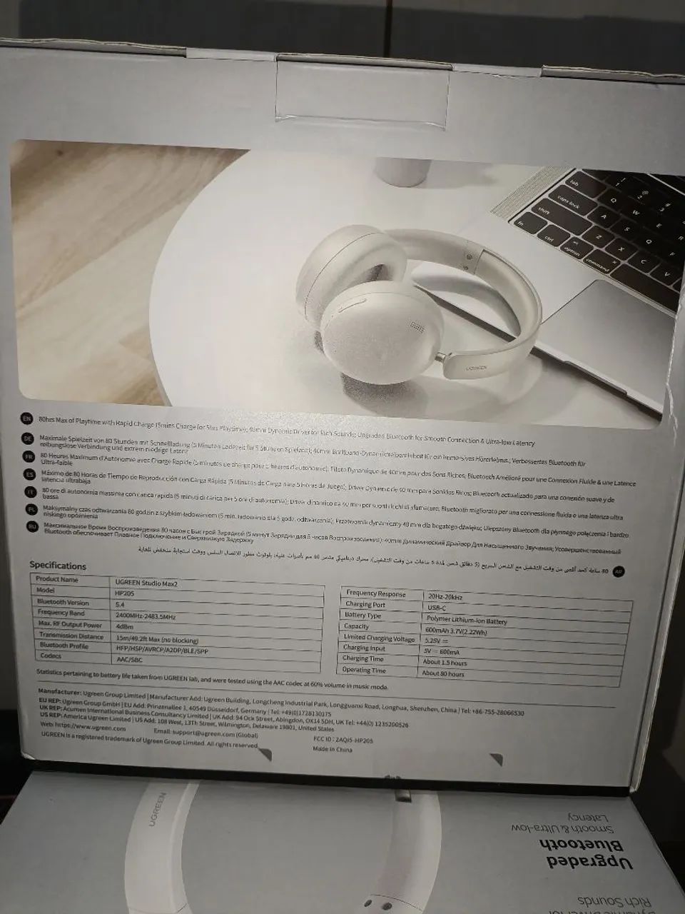Headphone UGREEN studio Max 2 Branco - Foto 4