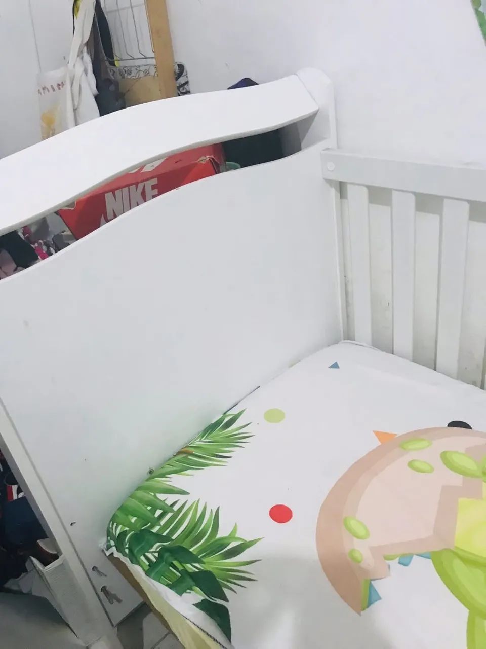 Berço 2 em 1 vira cama - Foto 5