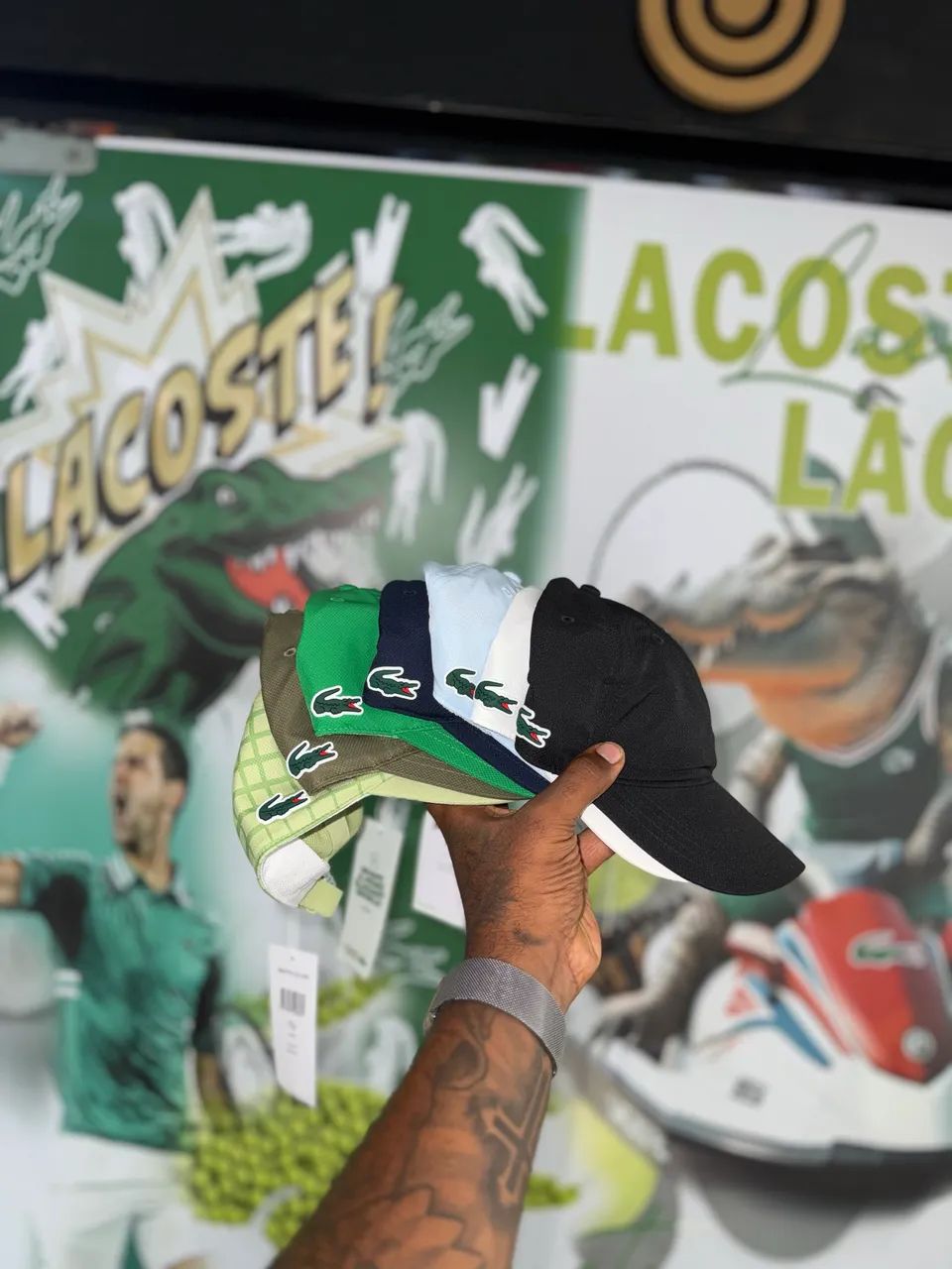 BONÉ LACOSTE SPORT 2026 ORIGINAL - Foto 2