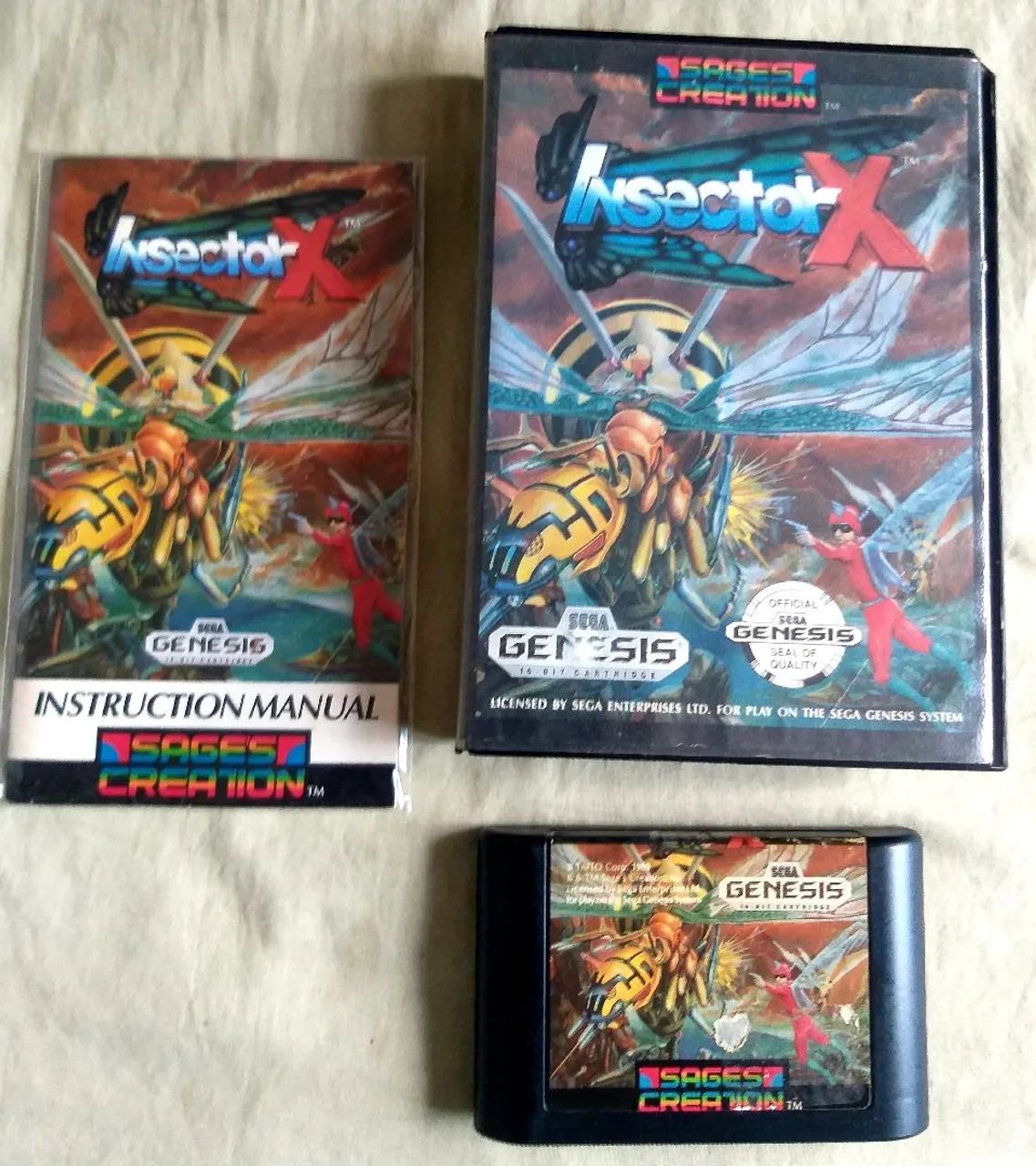 Insector X Genesis Completo 