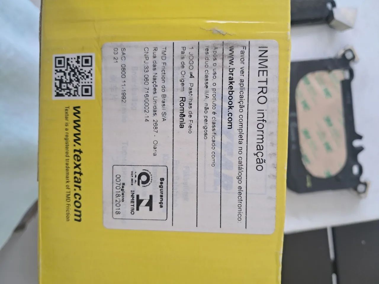 Pastilha Freio Textar Mercedes AMG - Foto 4