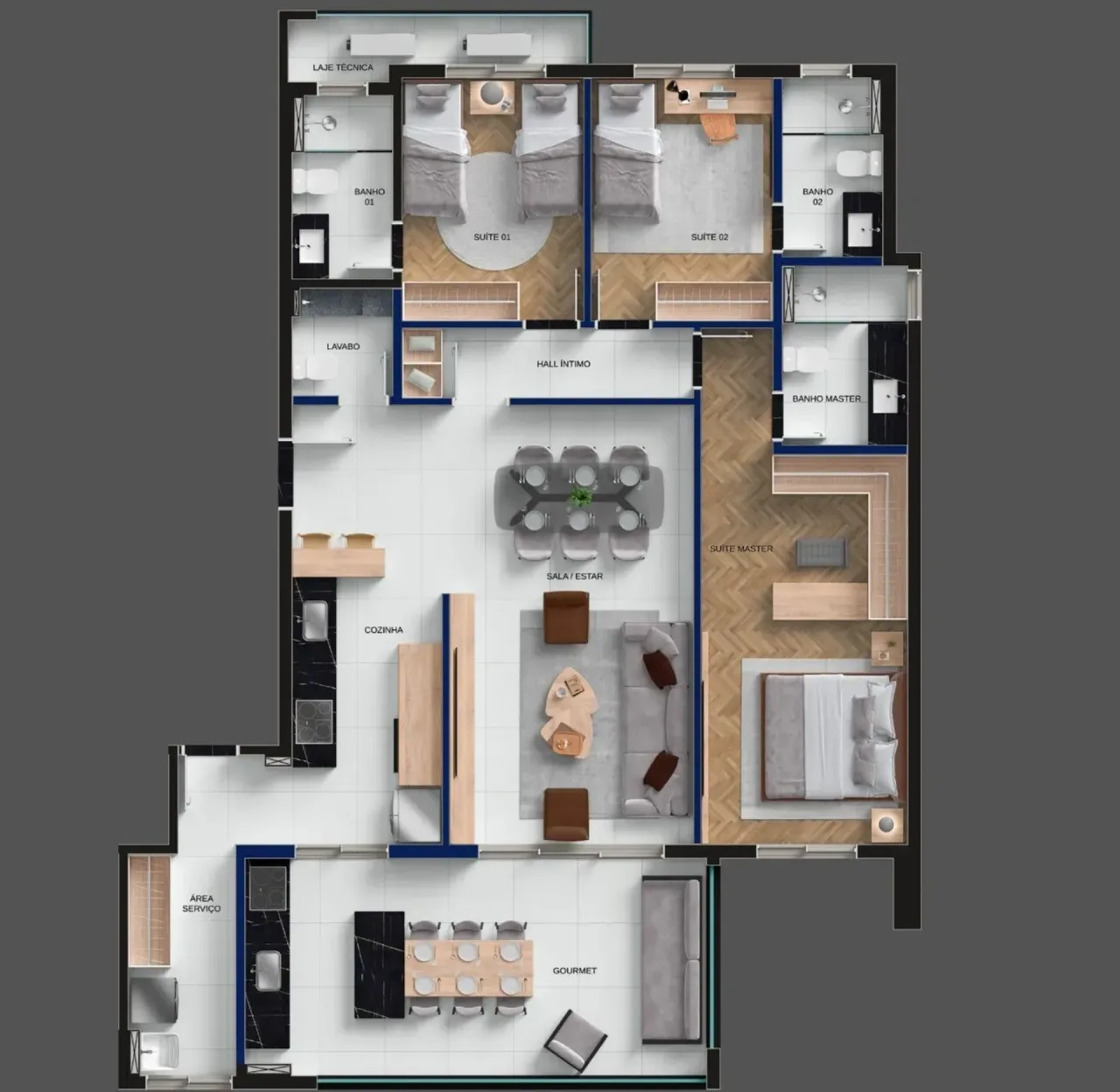 PLANTA 130m²