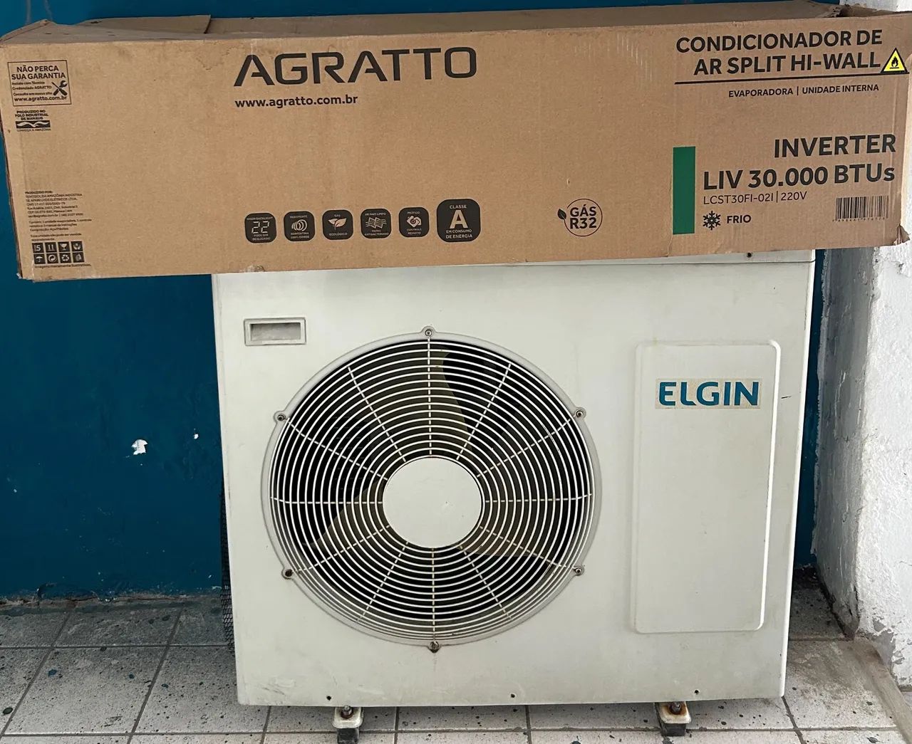 Ar condicionado semi novo 