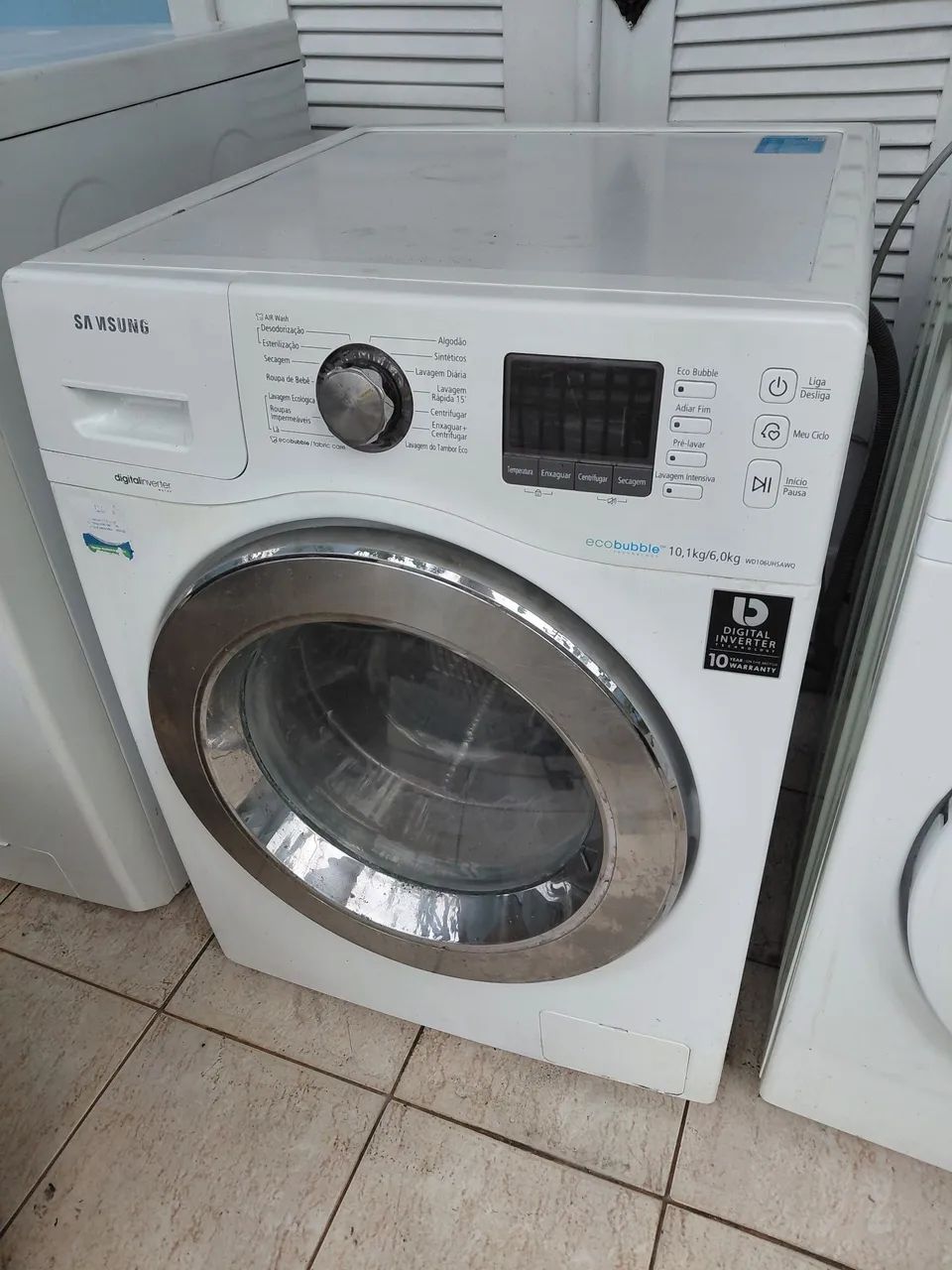 Lava e seca samsung 8.5