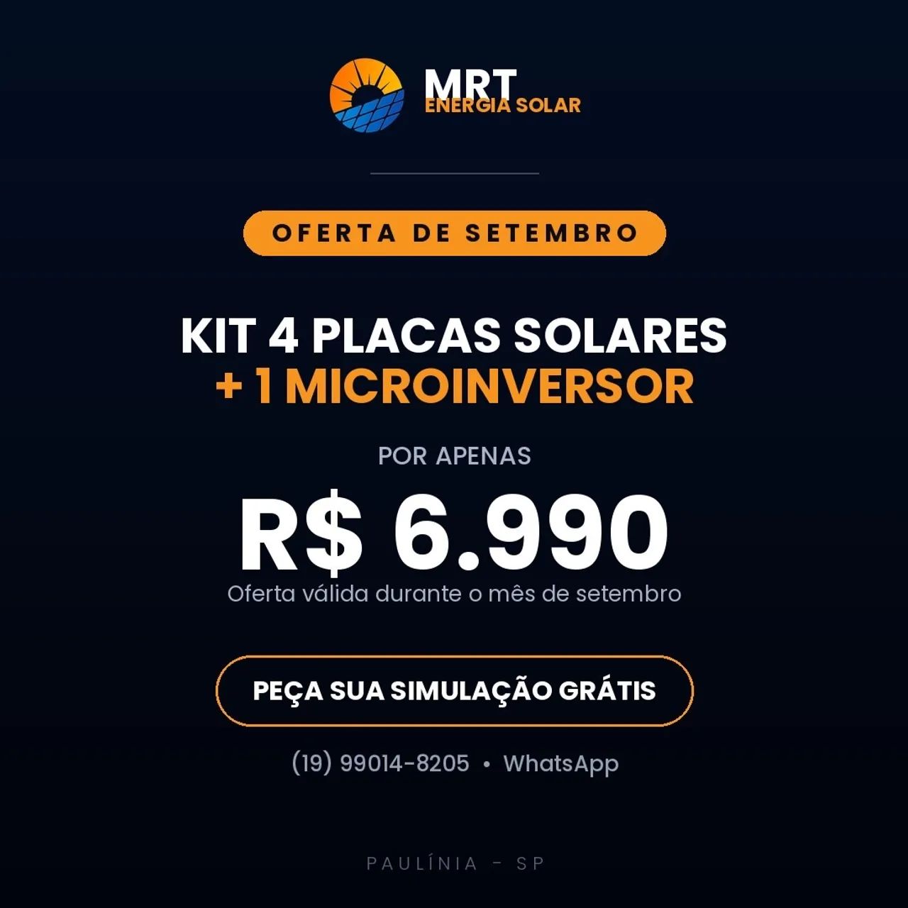Promoção de Setembro