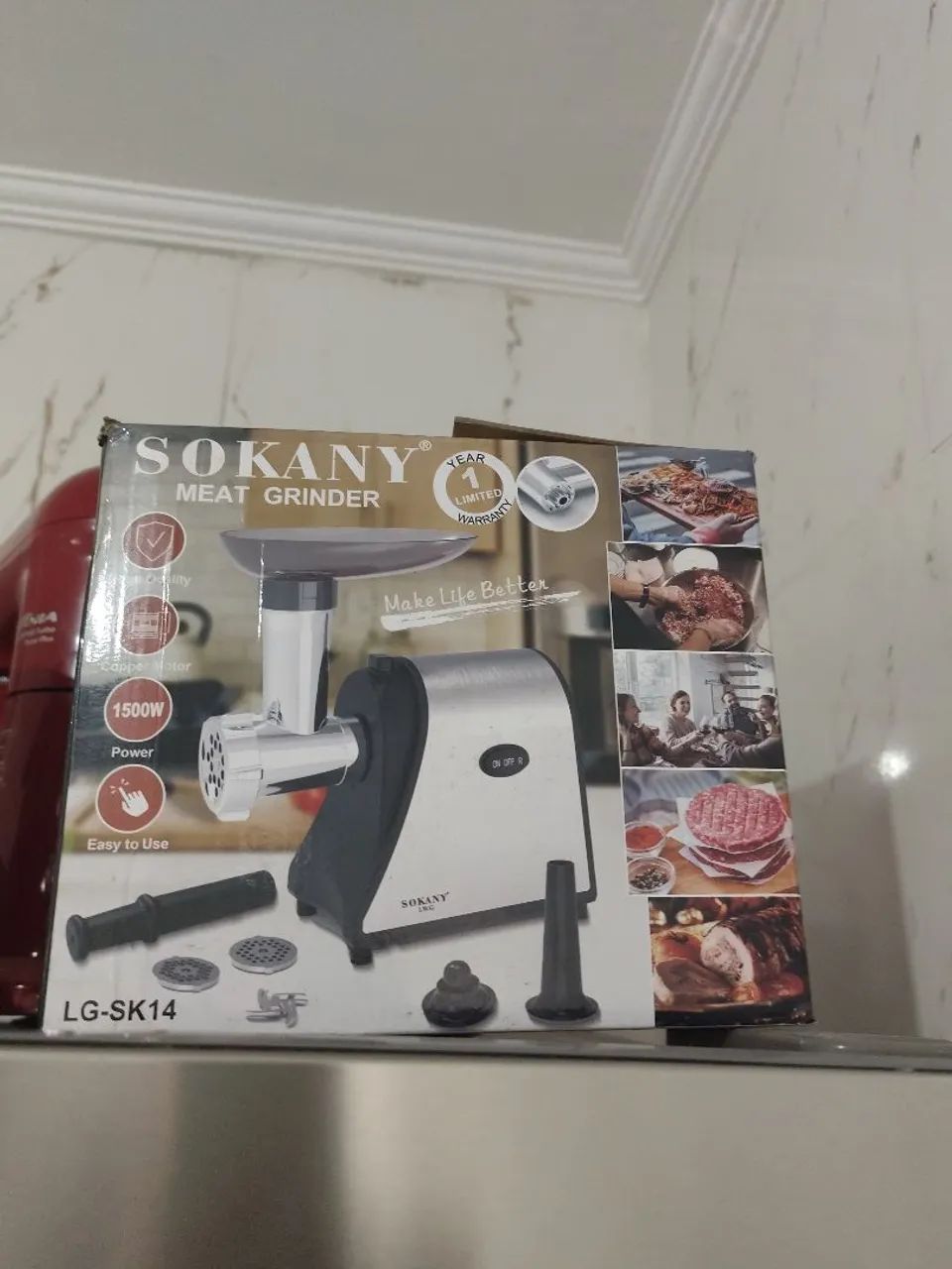 Moedor de Carne Automático