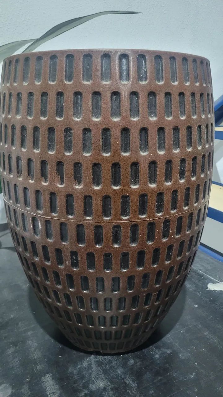 vaso com planta artificial - Foto 3