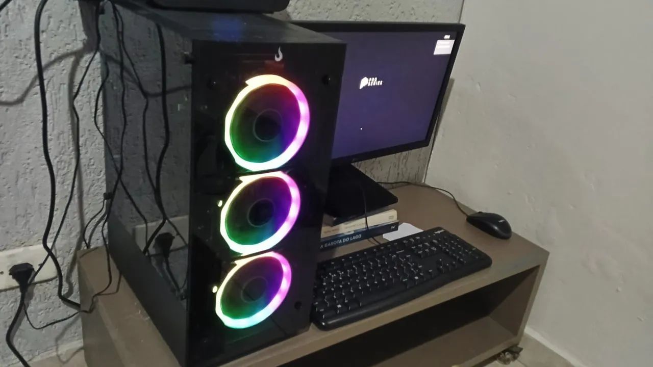 PC Computador Preto 