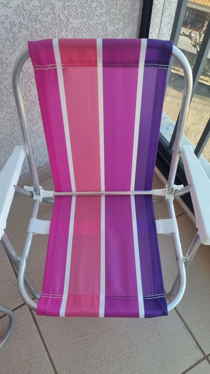 Kit Cadeira de Praia baixa  - Foto 2