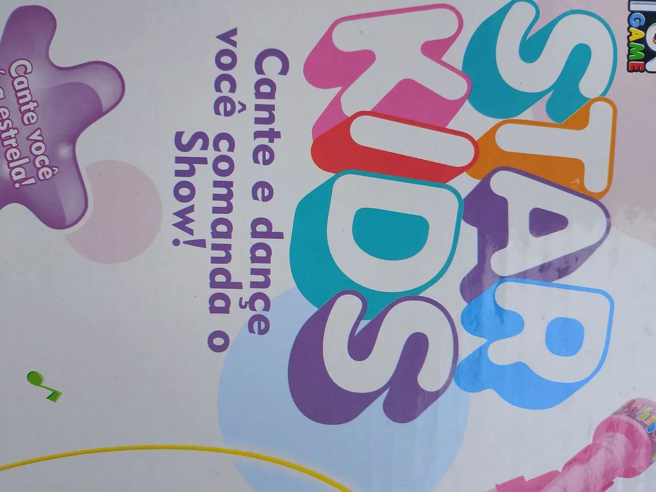 Microfone infantil 