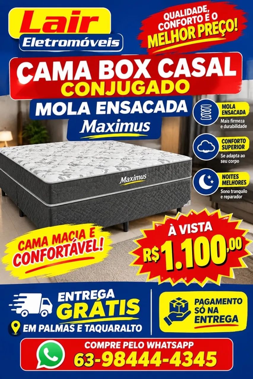 Cama de Casal Maximus 