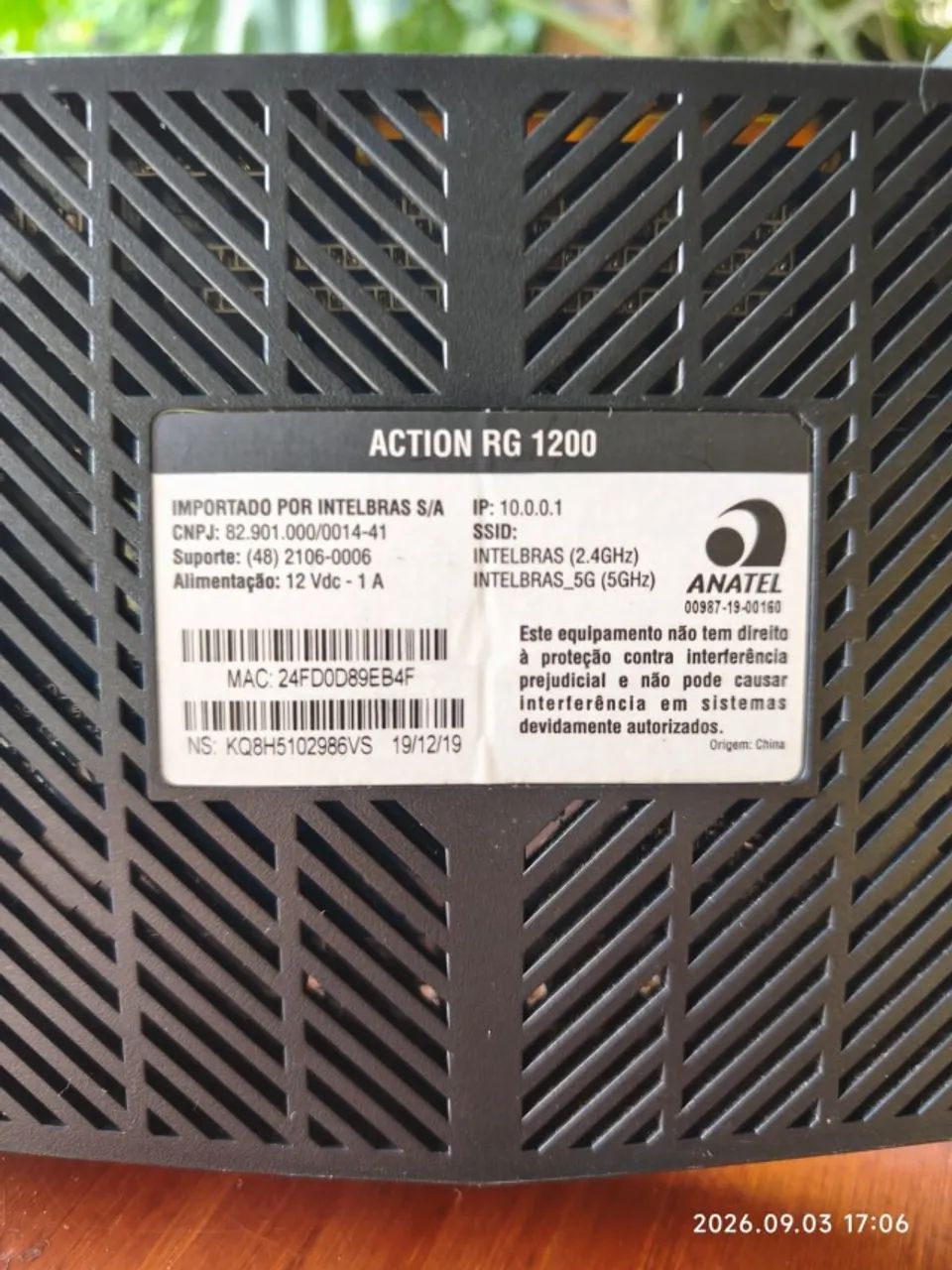 Roteador Intelbras Action RG 1200 - Foto 5