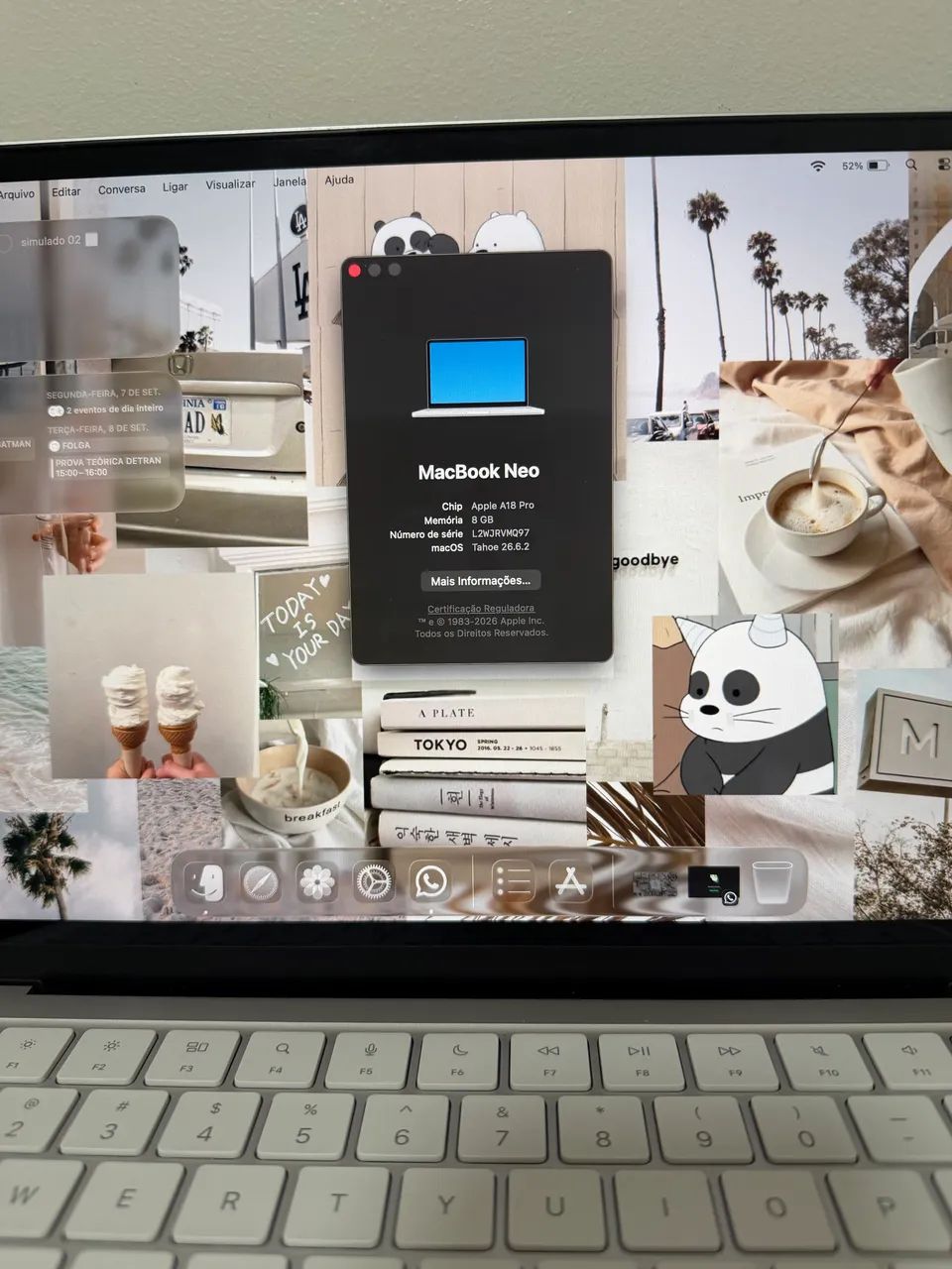 Macbook Neo 8gb ram e 256gb ssd com nota fiscal - Foto 2