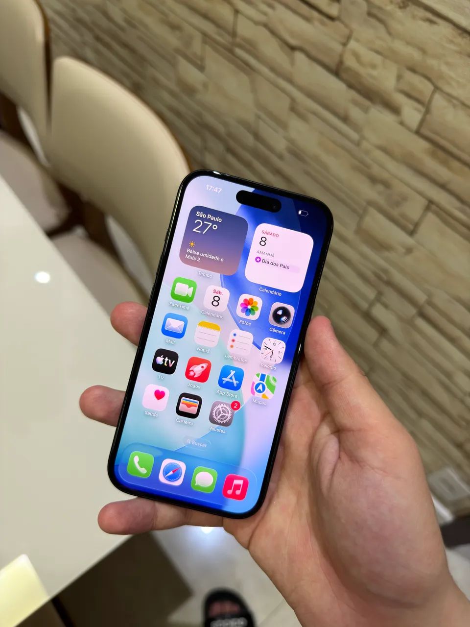 iPhone 15 preto 128 GB- TODO ORIGINAL! 87% SAÚDE  - Foto 4