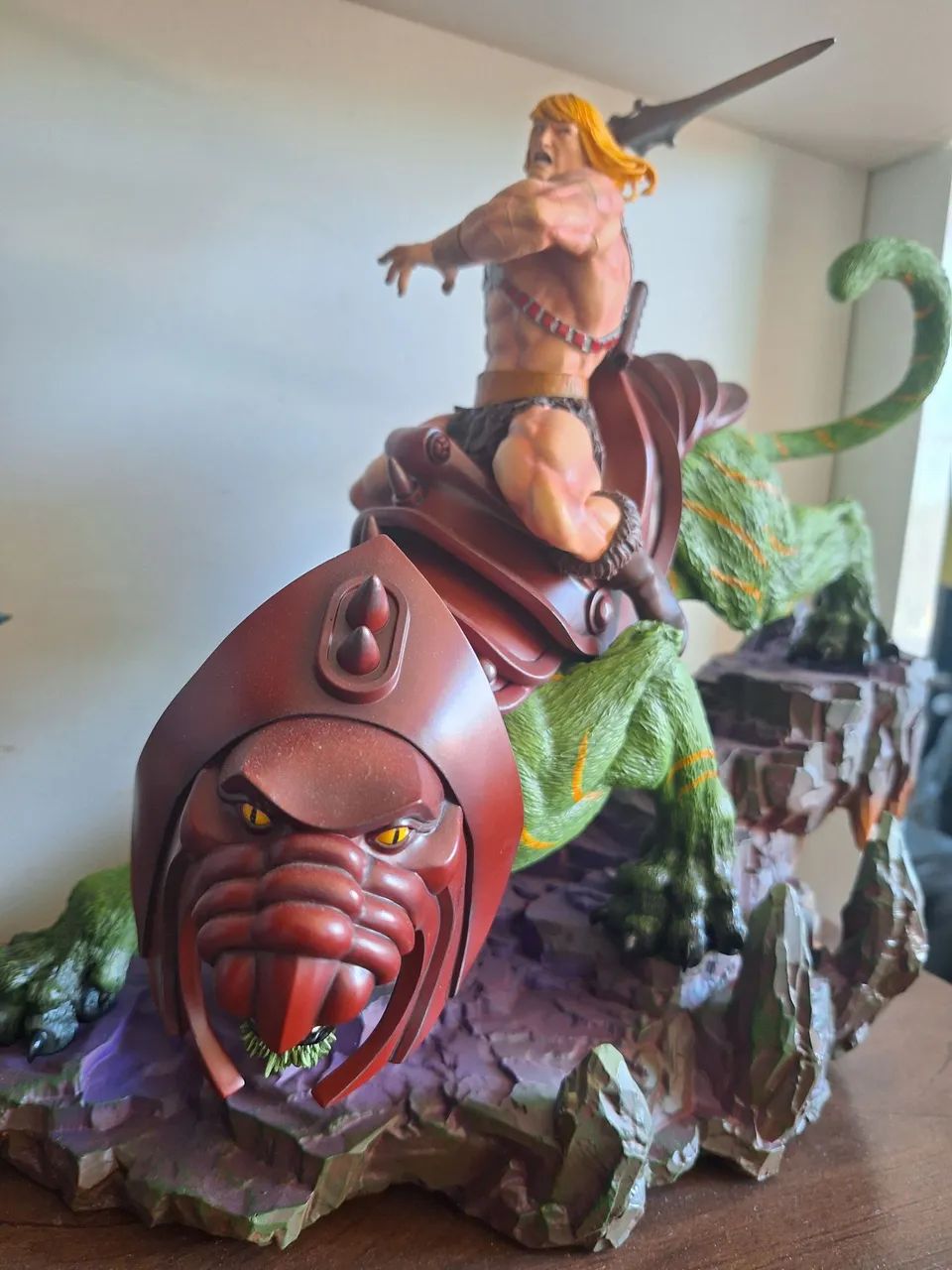 He-man gato guerreiro iron studios - Foto 2
