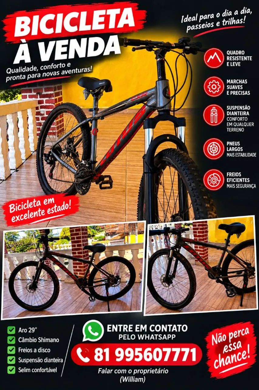 Bicicleta Nova 