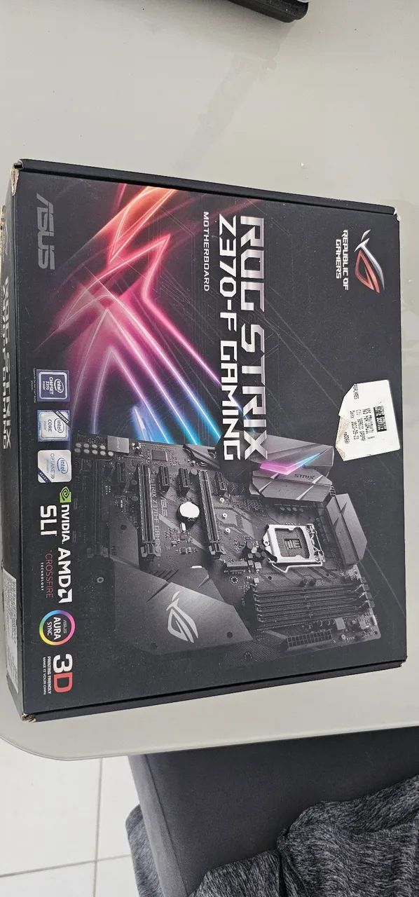 Asus Rog Strix Z370 F - GAMING (Defeito)