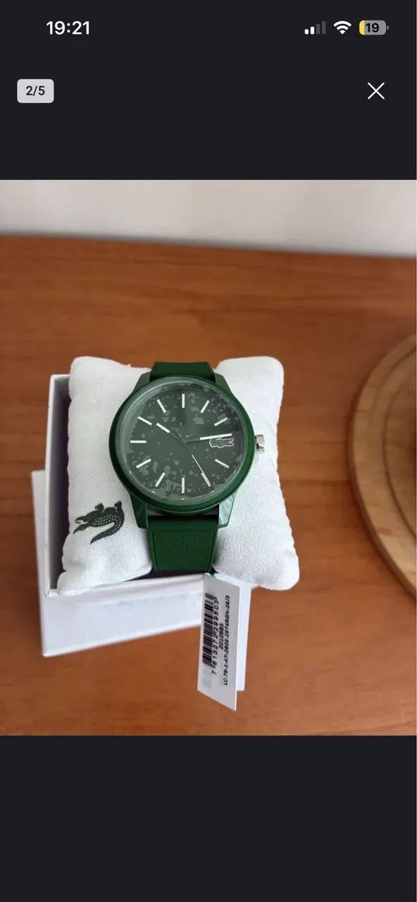Relógio Lacoste novo