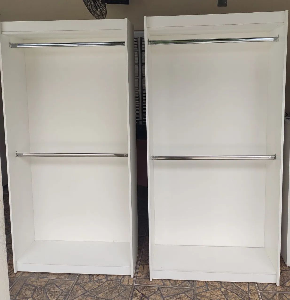 Closet Cabideiro Duplo Novos R$250 cada 
