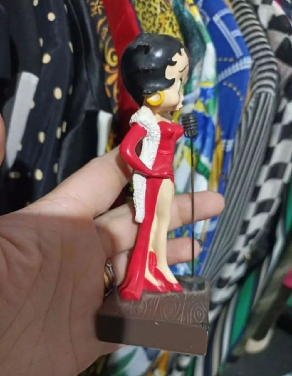 Boneca Betty Boop resina colecionador  - Foto 2