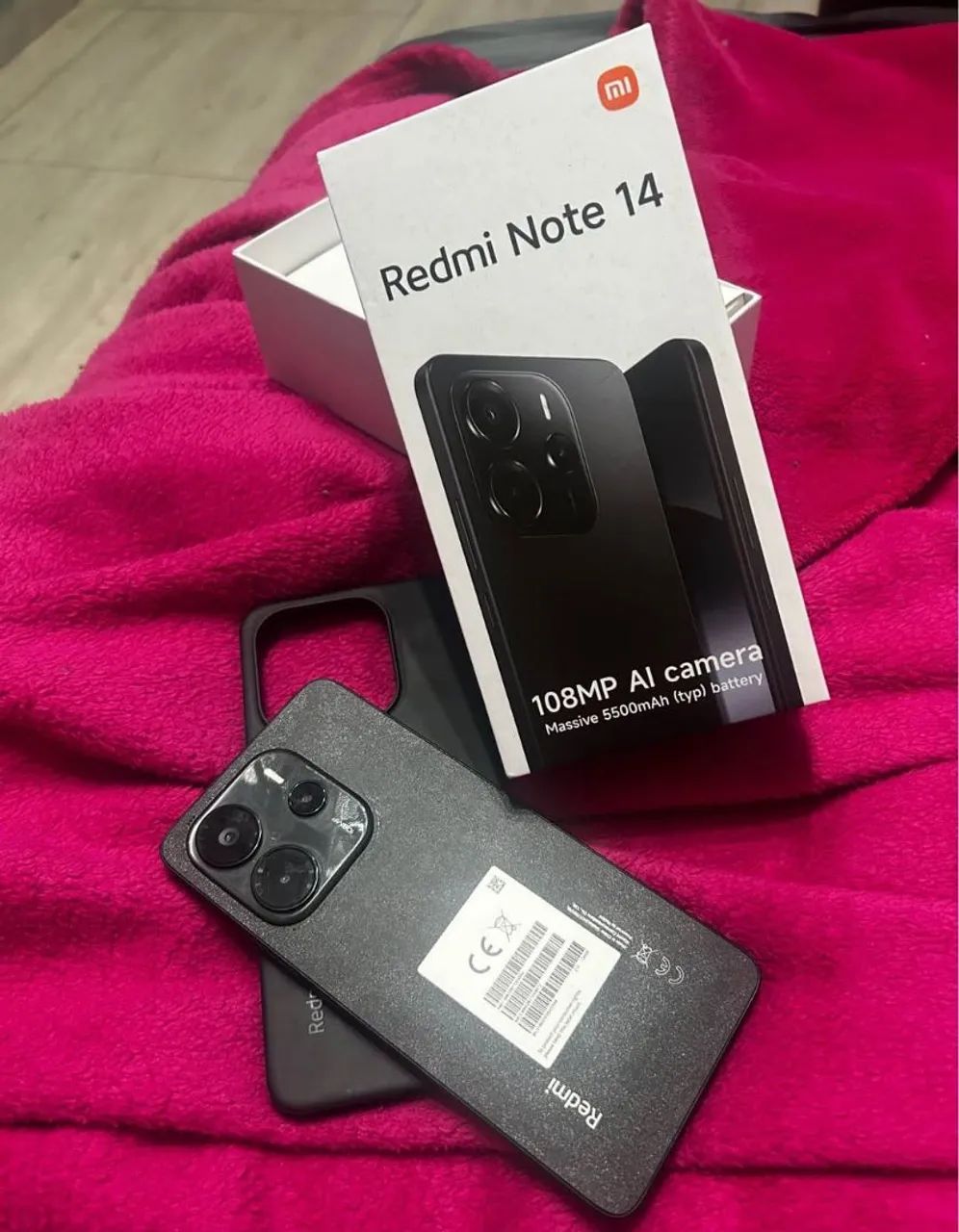 Xiaomi Redmi Note 14na cor preta  - Foto 2