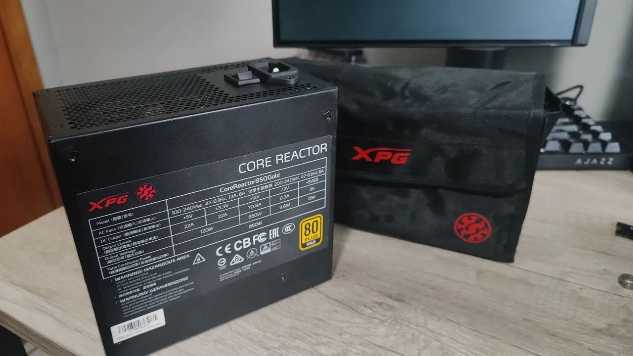 Fonte 850W 80Plus XPG Modular - Foto 2