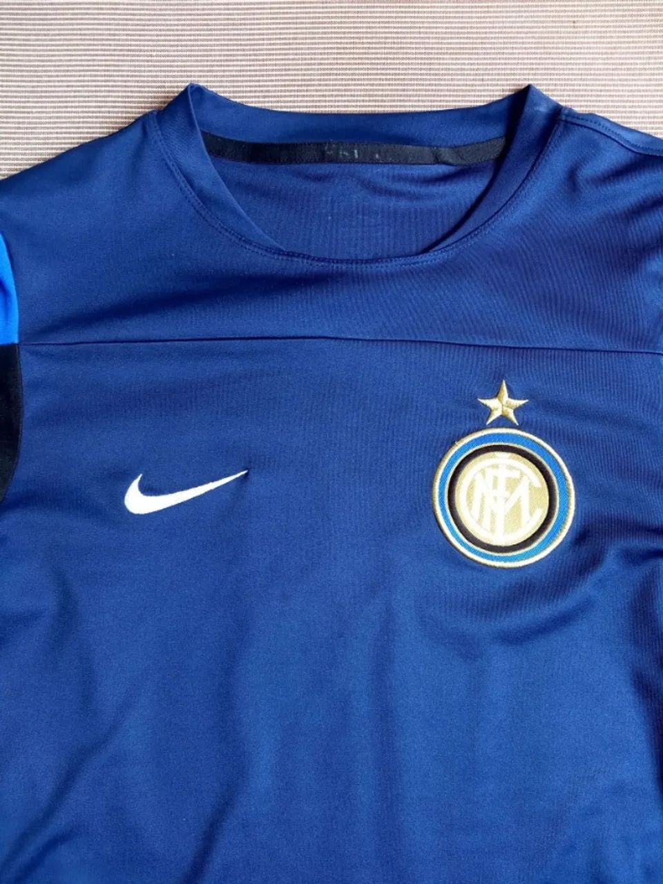 Camisa da Inter de Milão da Itália 2009 Nike  - Foto 3