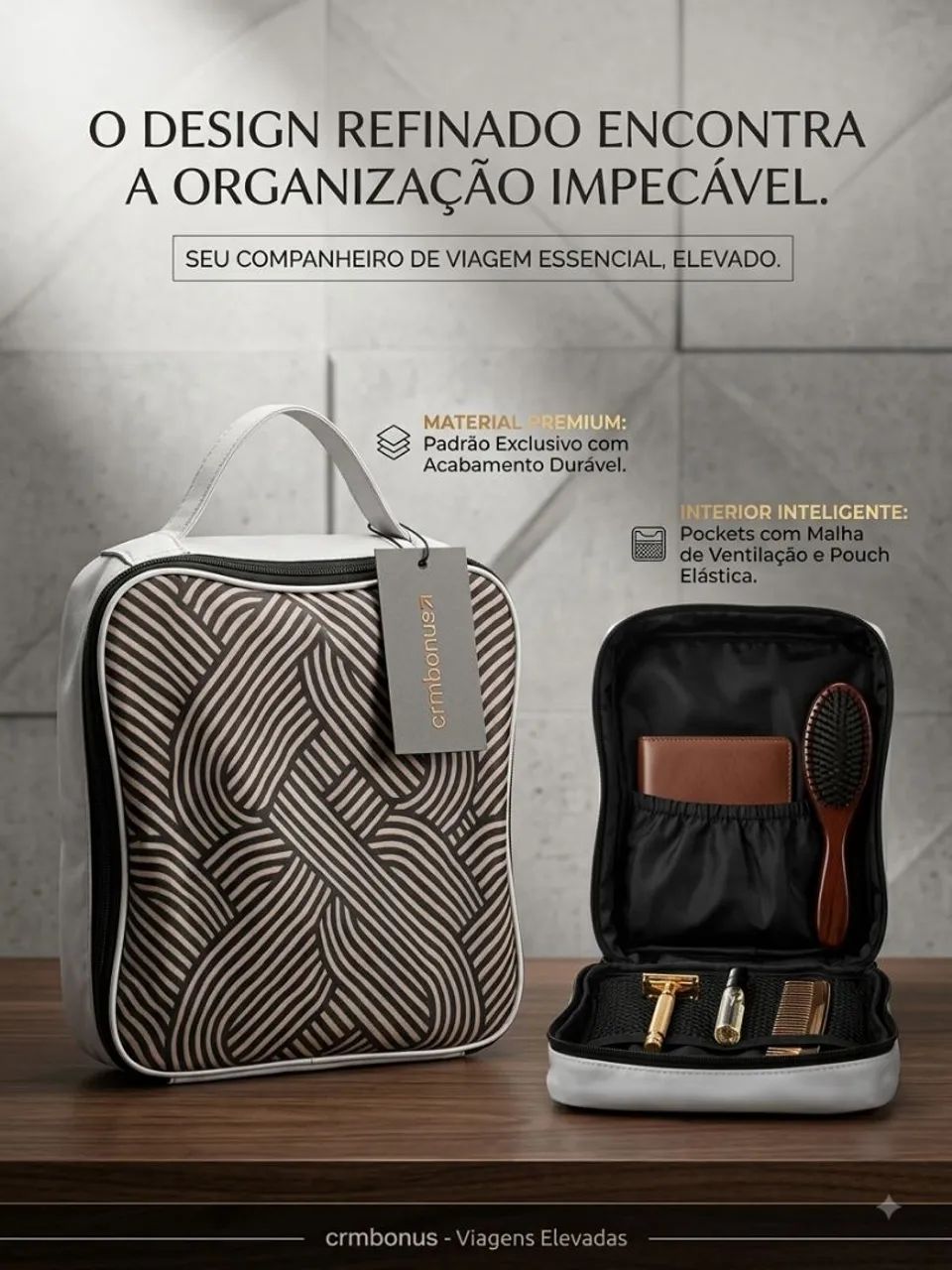 Necessaire para viagens