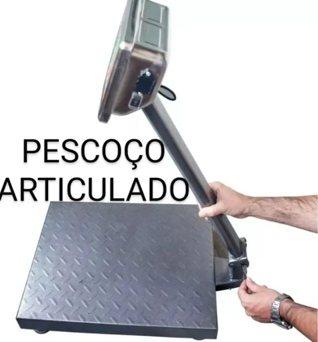 Balança Digital Plataforma Reforçada 40x30cm C/bateria - Foto 3