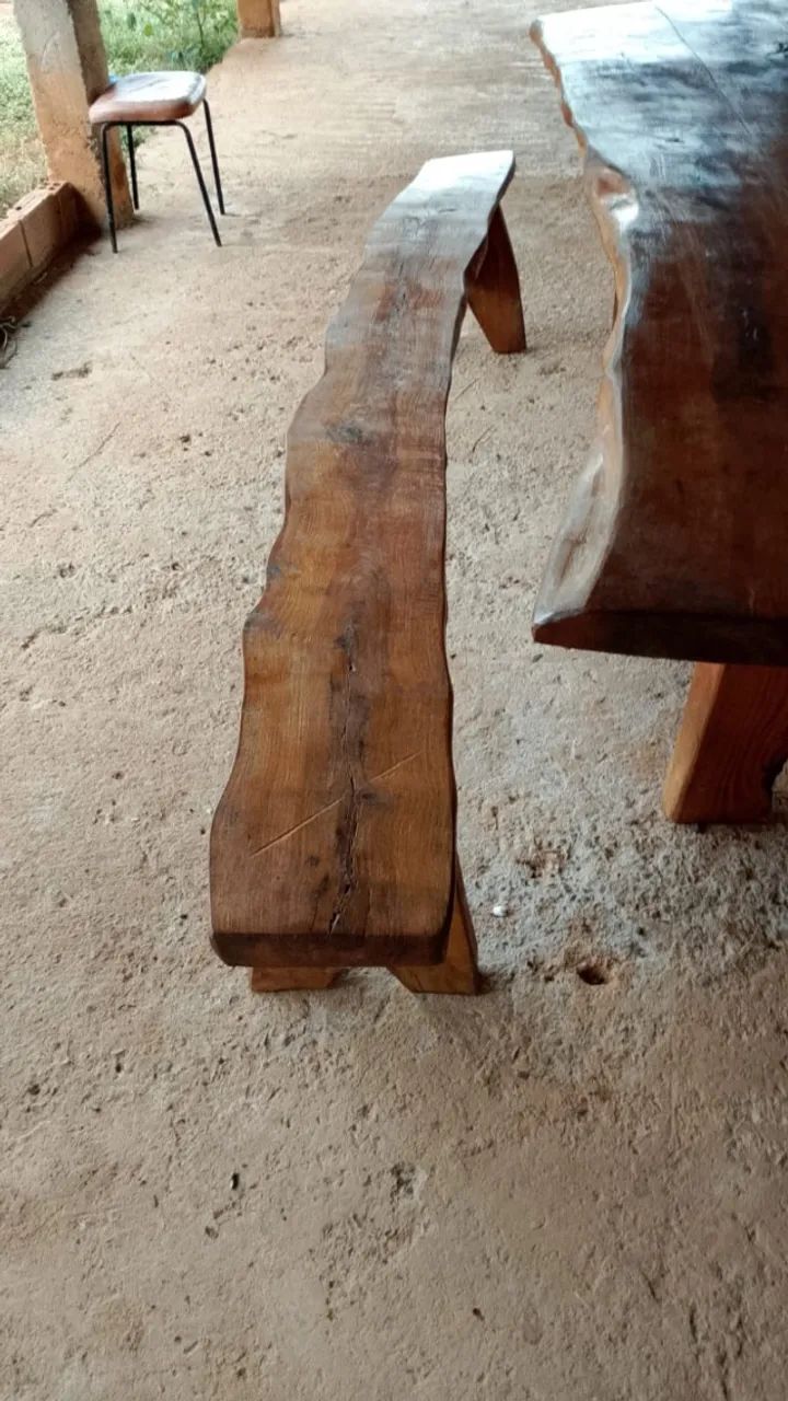 Mesa rústica 