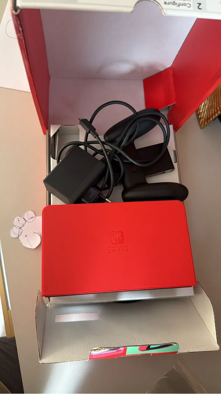 Nintendo Switch Oled Versão Mario - Foto 3