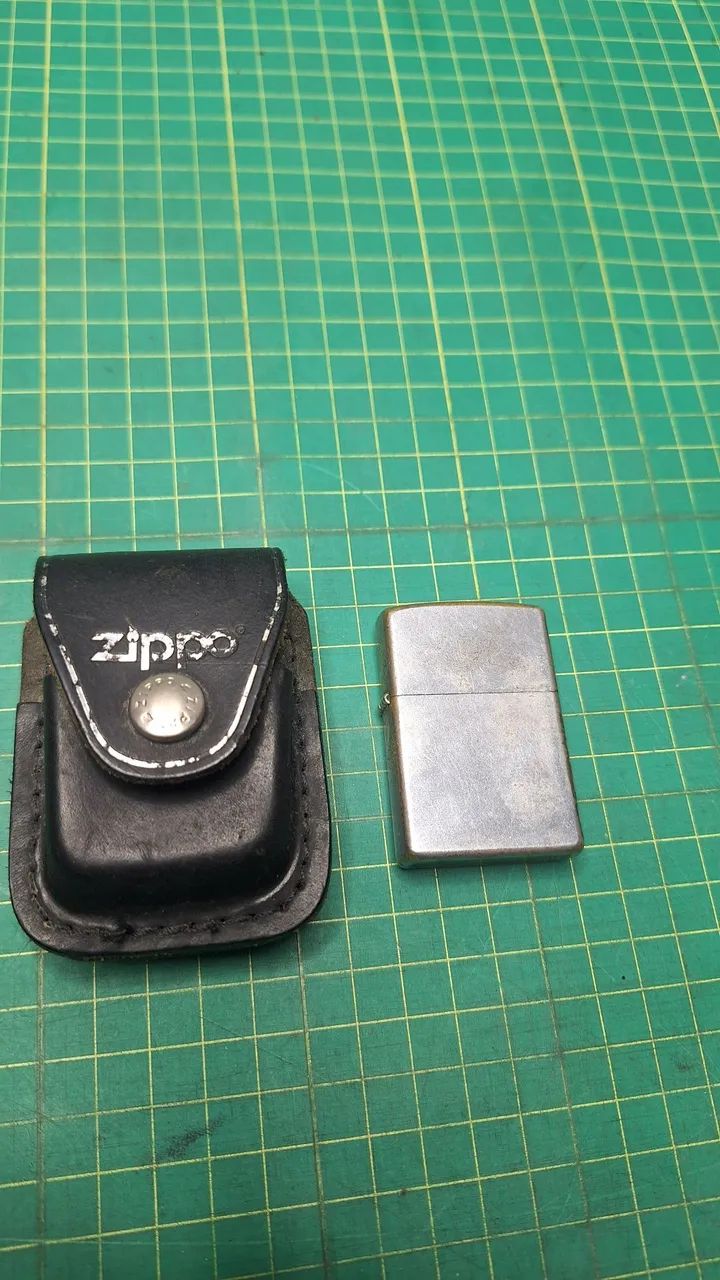 Isqueiro antigo Zippo c/Case 