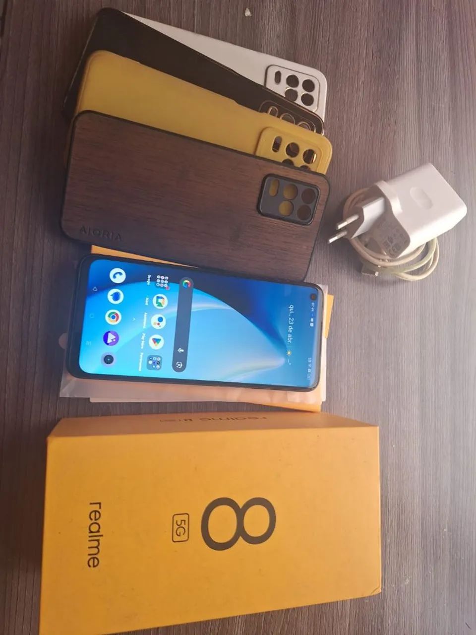 Realme 8 5g 8/128GB NFC FullHD+ Impecável  - Foto 2