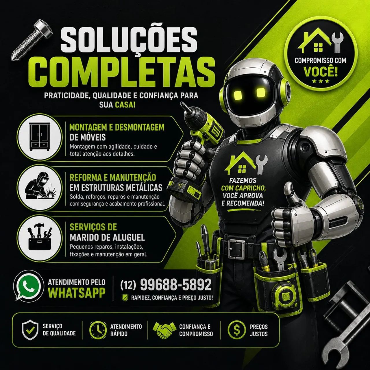 Montagem e desmontagem de móveis 