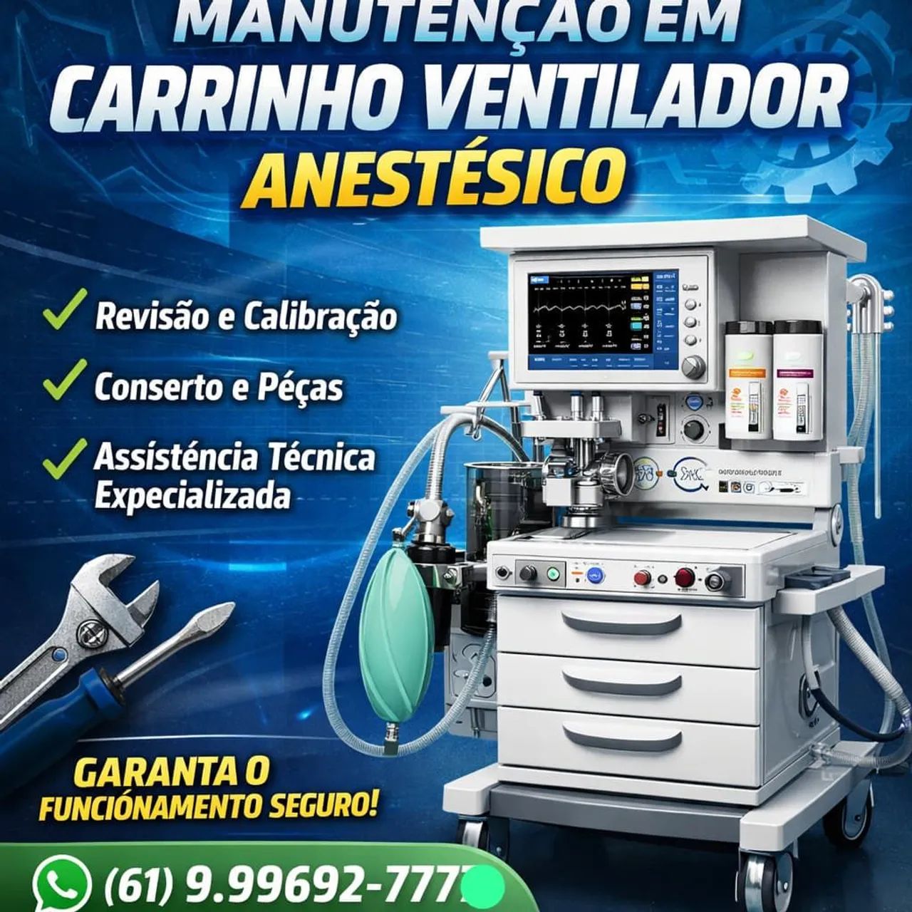 Ventilador Anestésico - Manutenção 