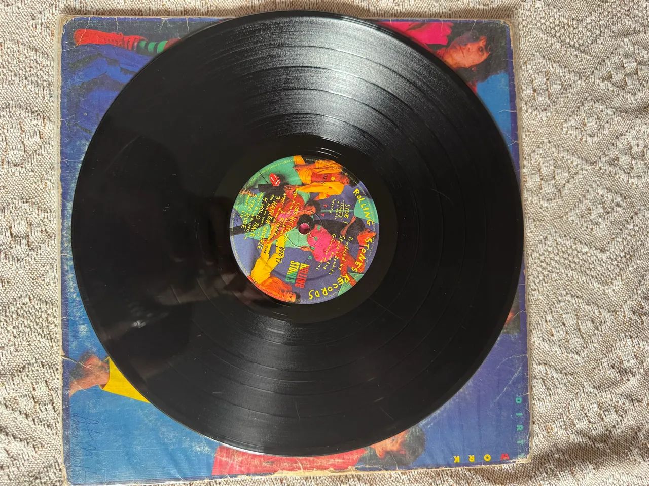 LP Rolling Stones - Dirty Work - Foto 3