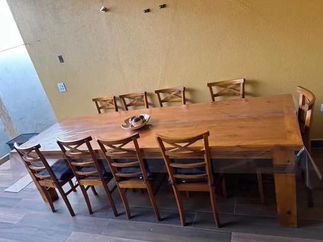 Mesa de madeira maciça  - Foto 2